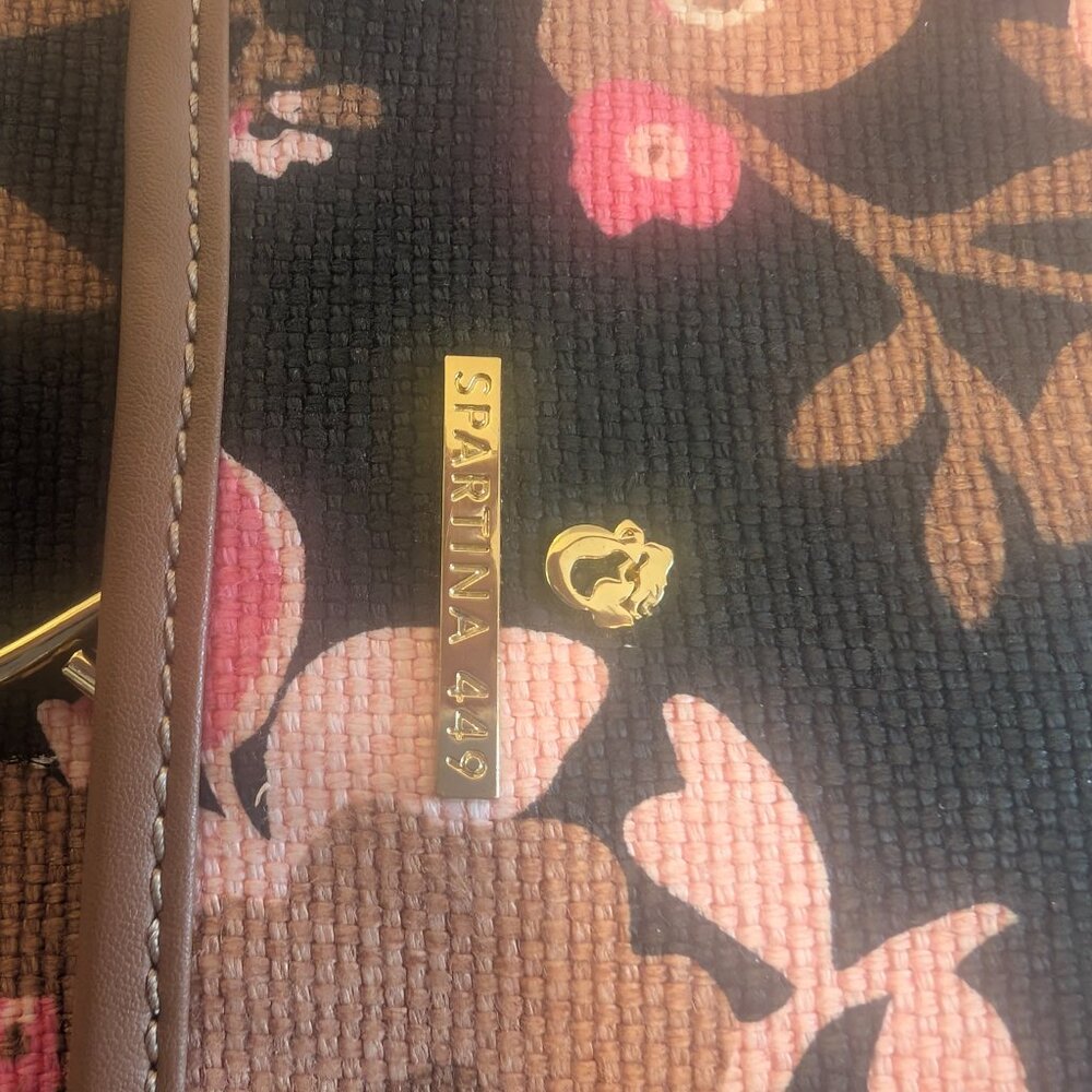 Spartina travel toiletries foldable hanging bag - Picture 2 of 7